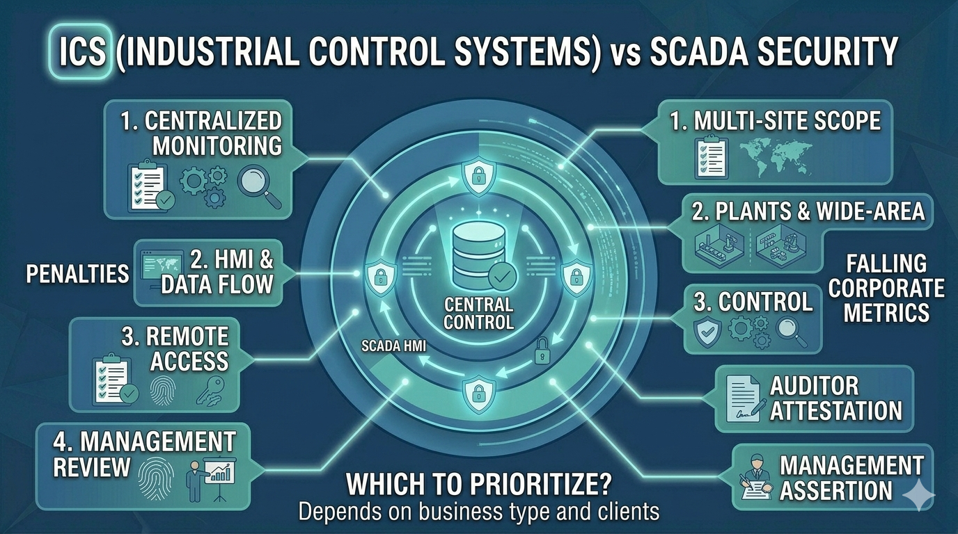 ICS vs SCADA Security